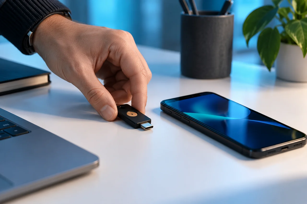 Chiave di sicurezza e smartphone